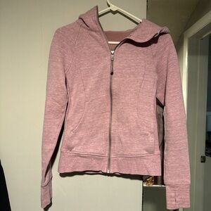 Lululemon Scuba Soft Pink Hooded Jacket